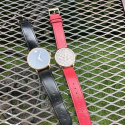 Working MOVADO & COACH WATCH $350 Set 
