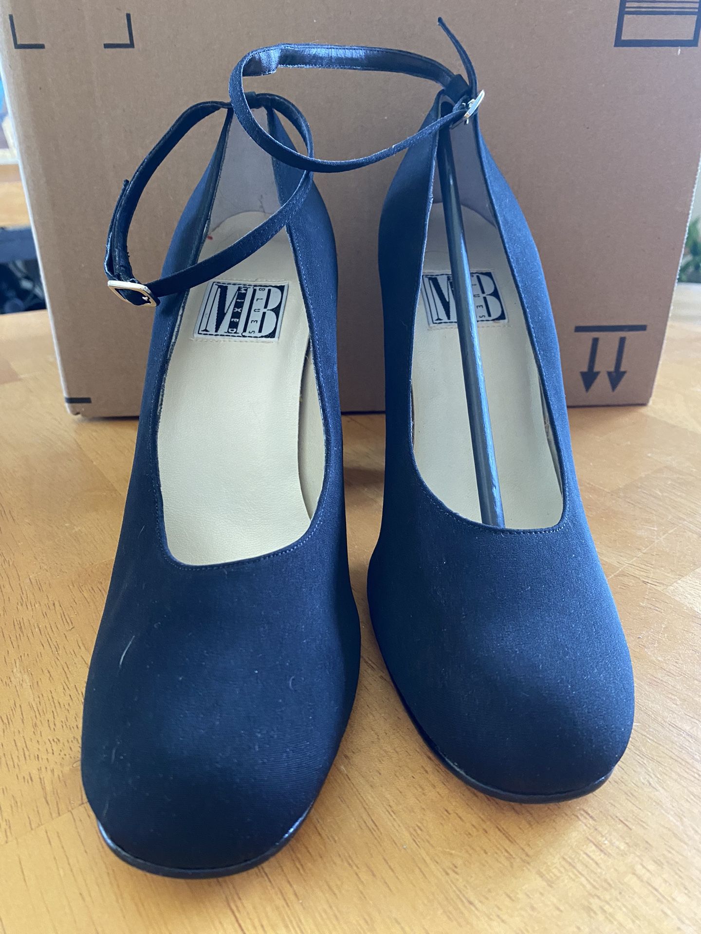 Mixed Blues, 4” Heels