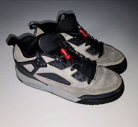 Nike Jordan Spizike Low "Anthracite Gym Red" sneakers size 7Y