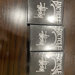 stussy playing cards