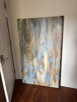 Large Abstract Painting Original Price $2000, 3x6 Feet 