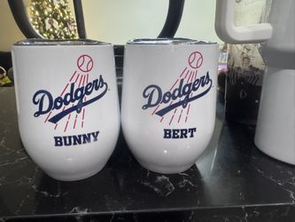 Dodgers Personalized Wine Thermo