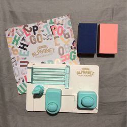 Mini Alphabet Punch Board
