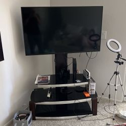 50 Inch Visio Tv With Media Stand 