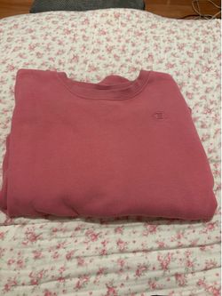 Pink champion crewneck