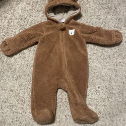Brown Baby Teddy Bear Suit 6 Months 