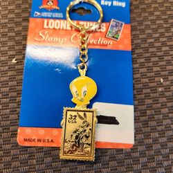 USPO Stamp 1998 Disney Tweety Key Chain 