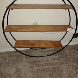 3 Foot Round Shelf