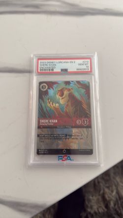 2023 Shere Khan Lorcana graded 10