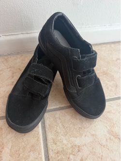 Kids Black Vans