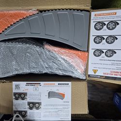 (NEW) CARMTEK Camper Leveler Premium Kit | 6 Inch RV Levelers  35,000 Lbs