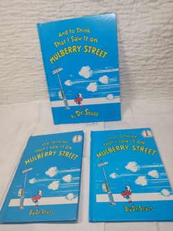 Pre-owned Dr. Seuss books ( 3 ) Marbach and 410 at 78227 or 1604.. individually priced