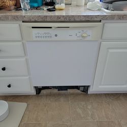 White Dishwasher 
