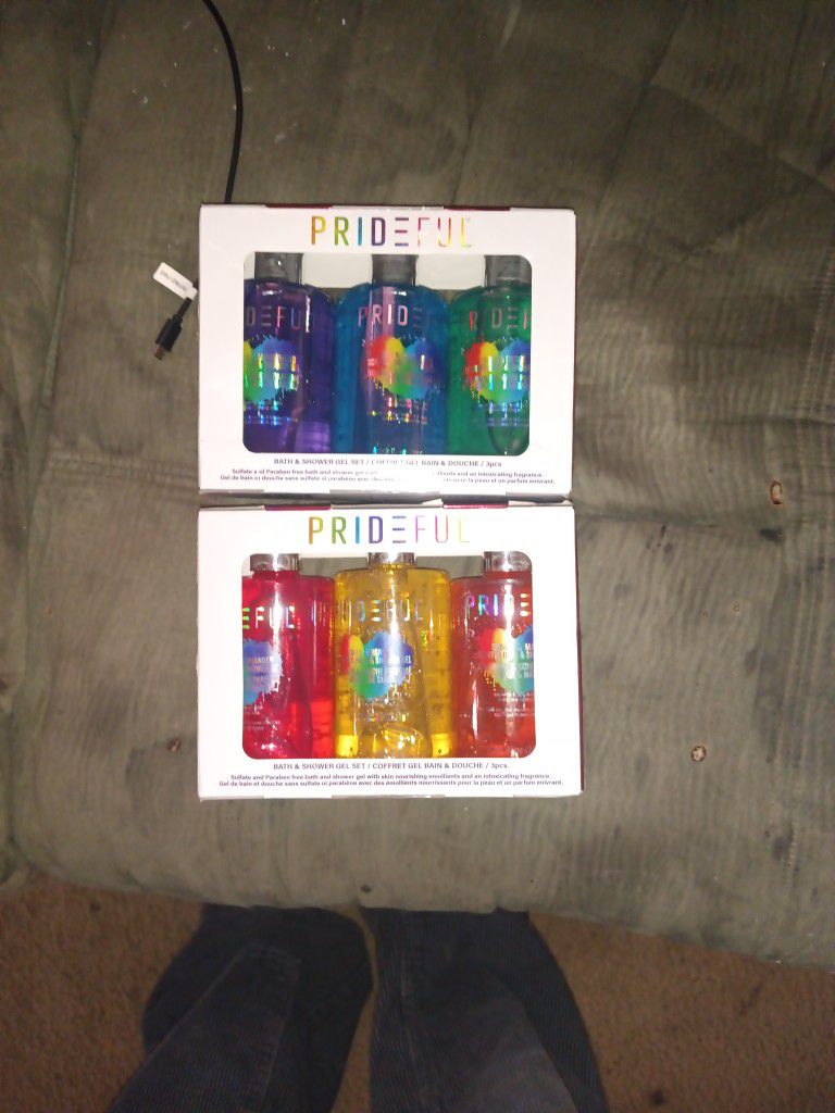 Prideful Shower Gels Total Of Six $25 Or Best Offer