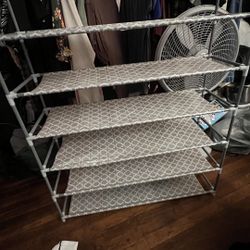 6 tier Fabric Shelf