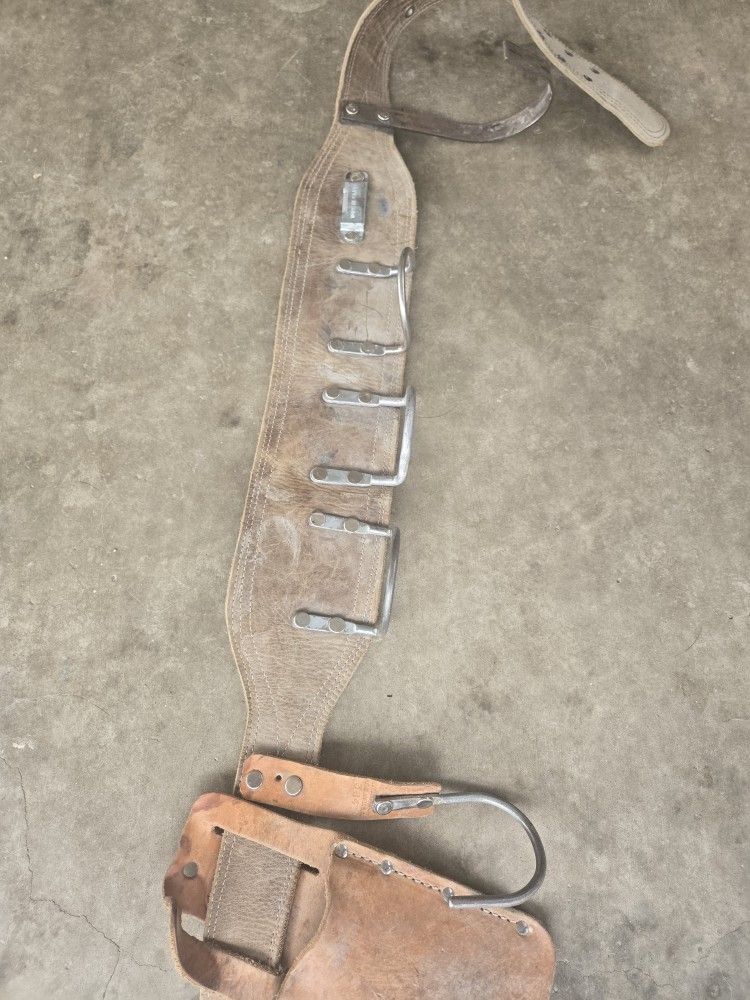 Concrete Leather Belt