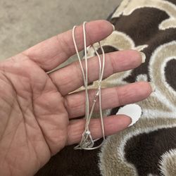 Real 925 Sterling Silver Chain Necklace 