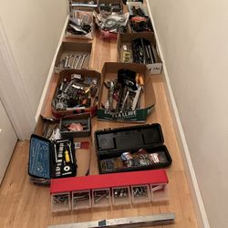 20 BOXES OF TOOLS ASSORTED CRAFTSMAN -15 Pictures 