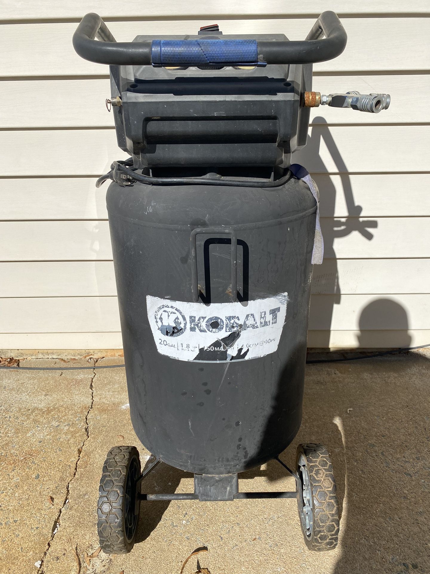 Kobalt 20 Gal Portable 150 Psi With A Bunch Of  Accessories