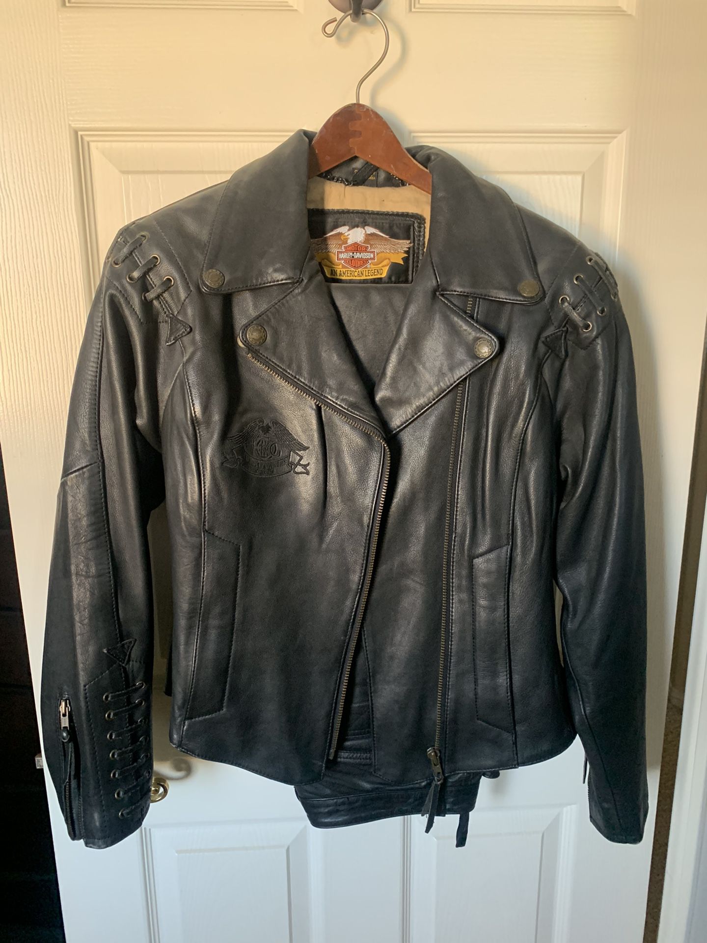 Womens Genuine Harley Davidson Leather Jacket