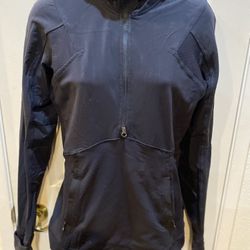 Lululemon Black Half Zip Hoodie Lightweight