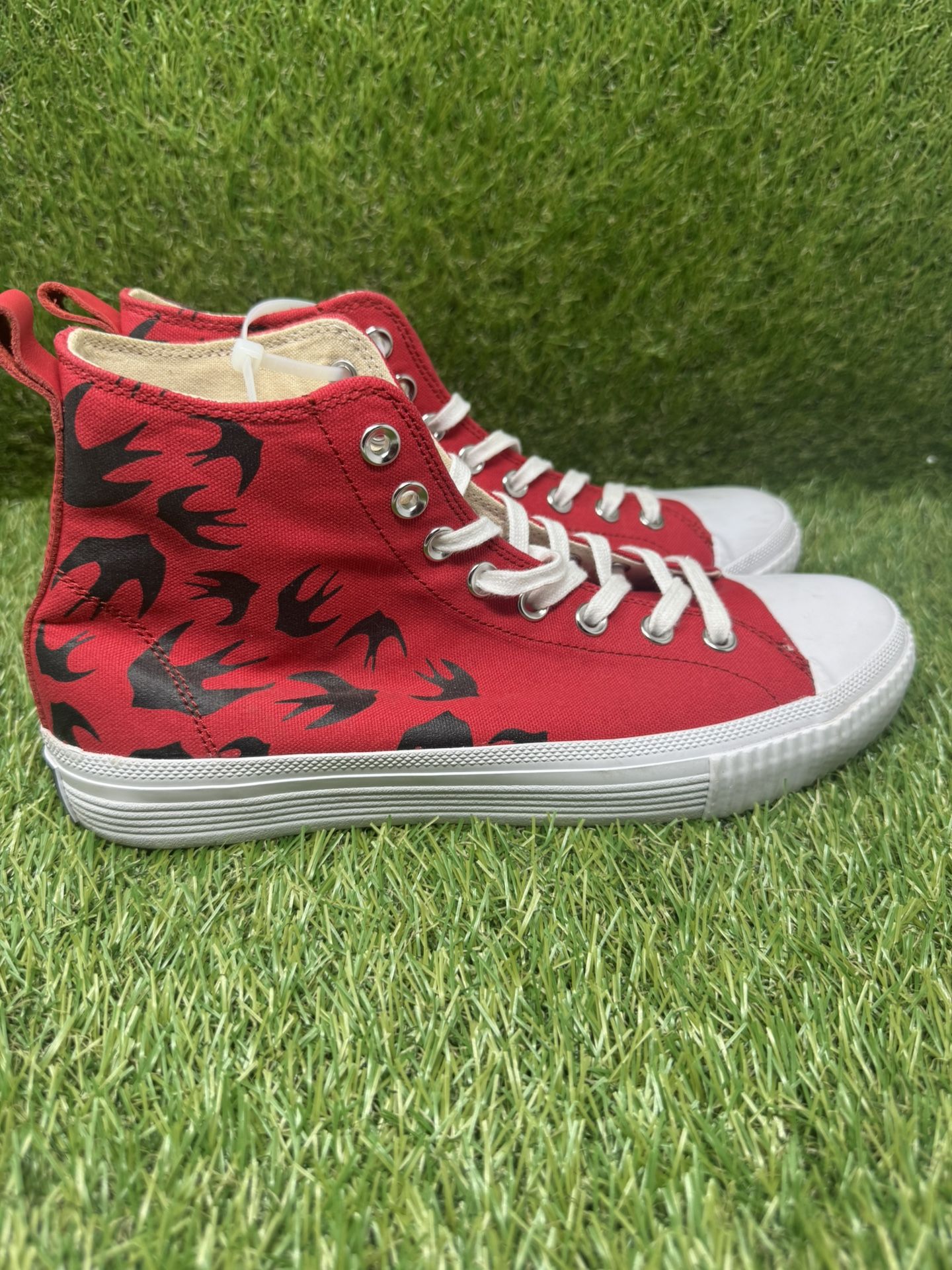 Alexander McQueens MCQ Shoes Size 41 US 8 Red Designer Sneaker Shoes Men main image 4