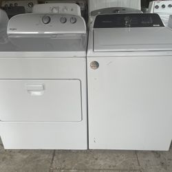 Whirlpool Washer And Electric Dryer Set (Free Delivery Installation Warranty)