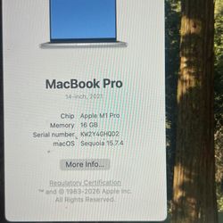 MacBook Pro M1