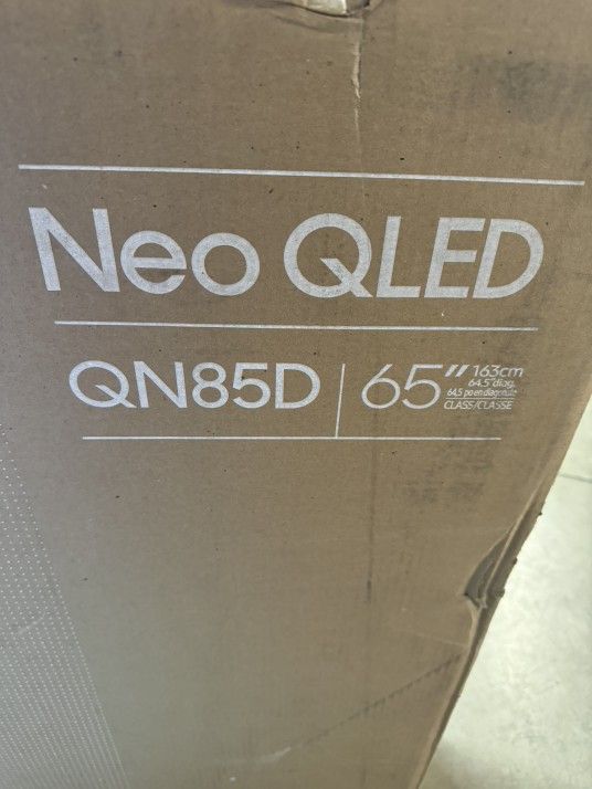 Samsung 65-Inch Class QLED 4K QN85D Series Mini LED, Neo Quantum HDR Smart TV w/Dolby Atmos, Object Tracking Sound Lite, Real Depth Enhancer Pro, Alex
