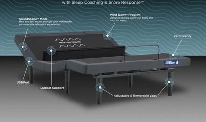 King size ADJUSTABLE BED FRAME