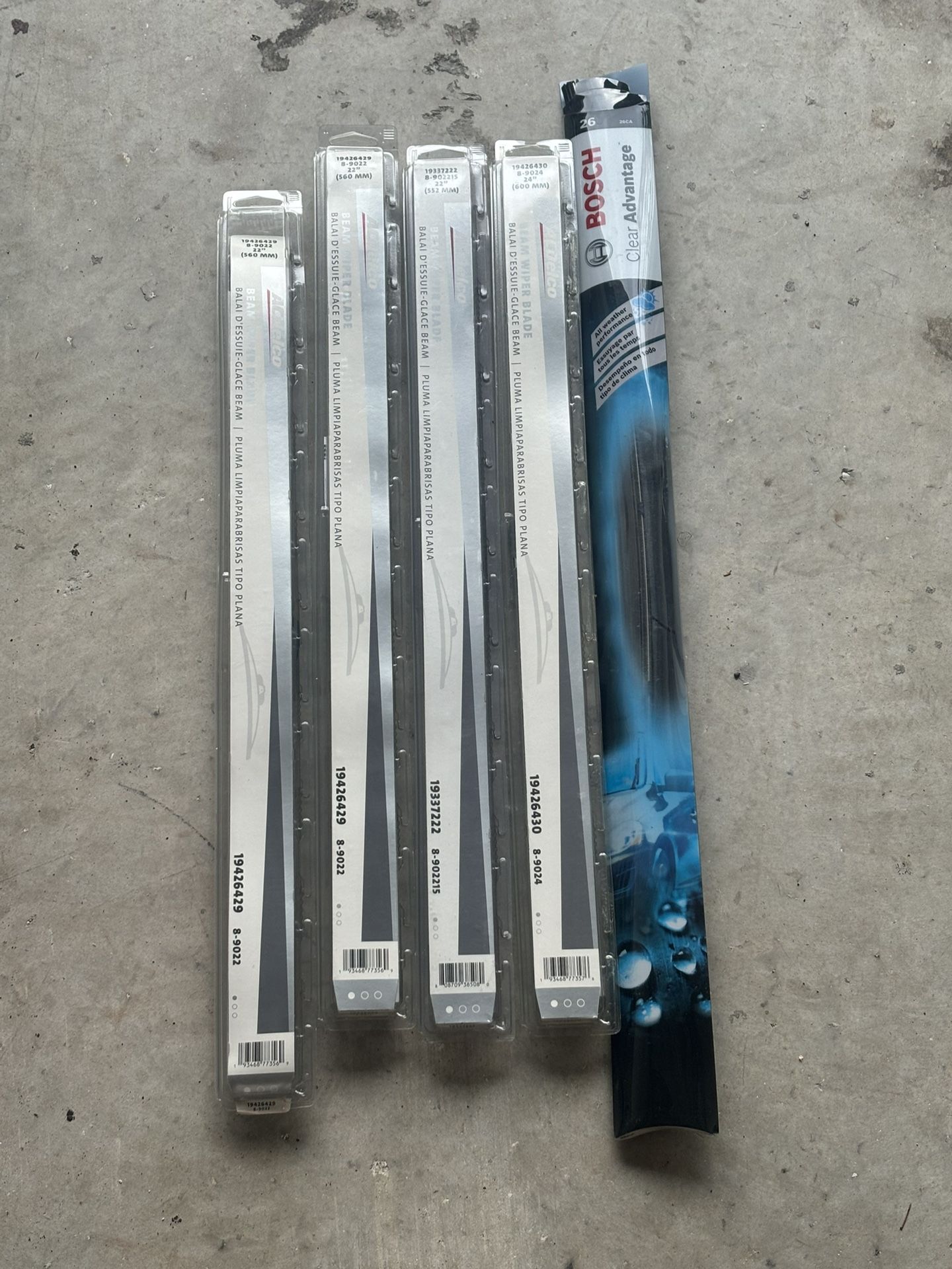 22” Windshield Wiper Blades 