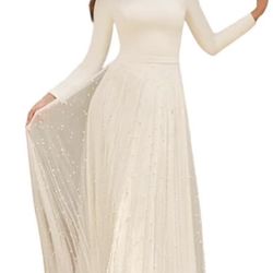 Wedding Dress - White - Size 18