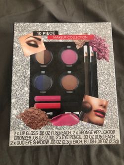 10 piece makeup collection