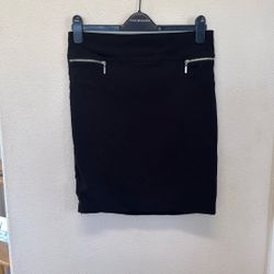 Joe B Women’s Extra Large XL Black Straight Skirt