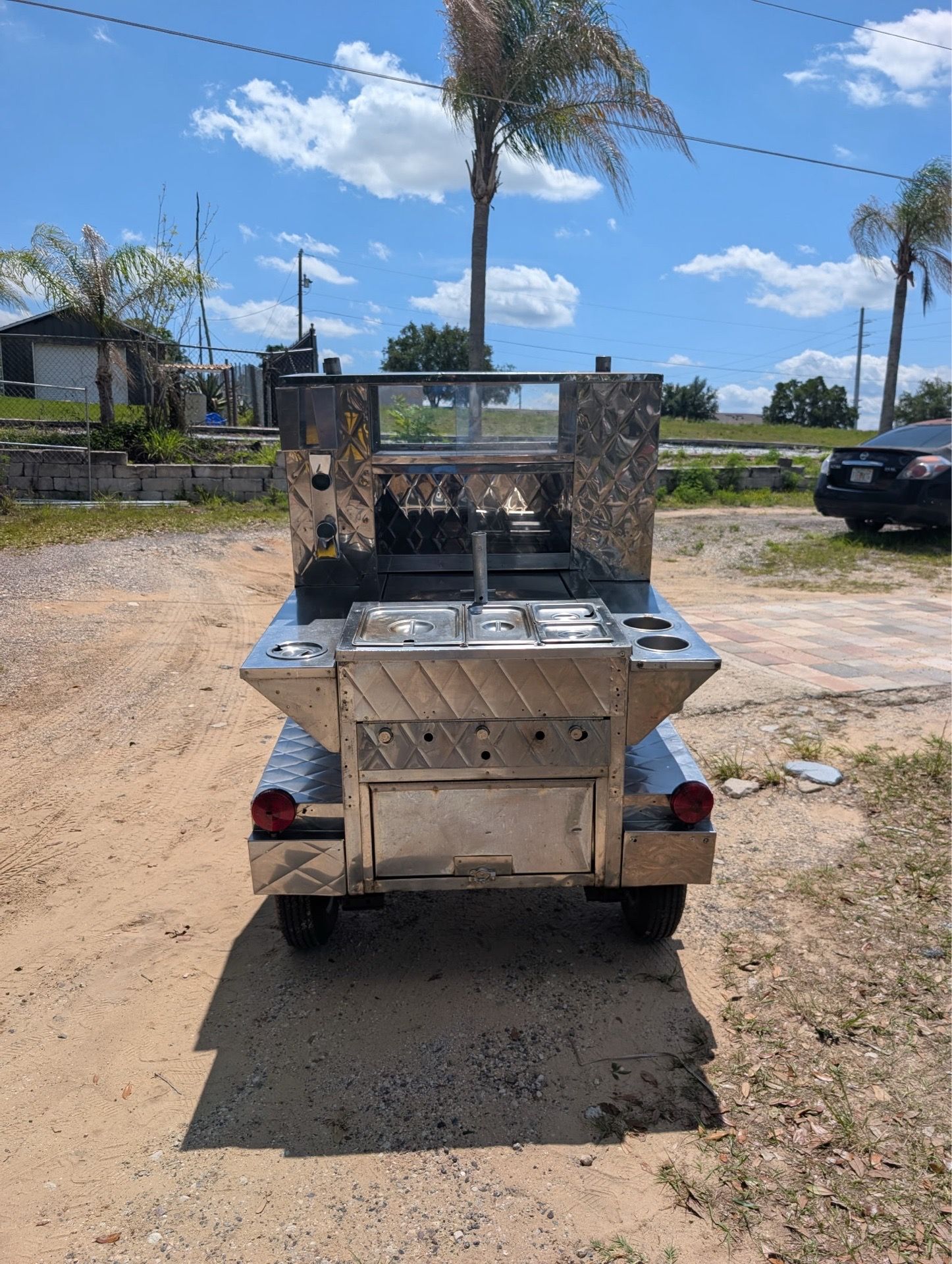 Hot dog cart