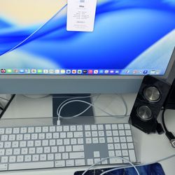 Apple iMac 24” – M1, 16GB RAM, 512GB SSD (Blue)