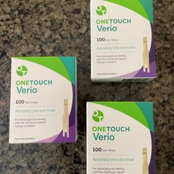 One Touch Verio Strips