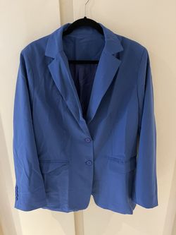 Women’s Blazer/Coat Blue Size XL