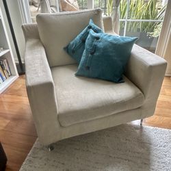 Beige sofa Chair
