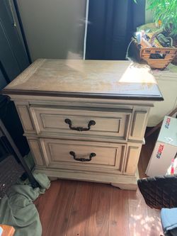 Gorgeous night stand farmhouse look