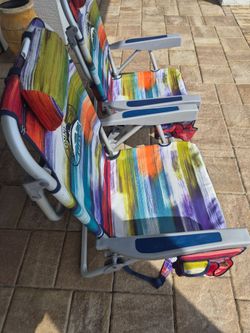 2 Tommy Bahama Beach Chairs
