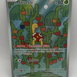 Pokemon Mega Evolution Shuckle Card # 136/132