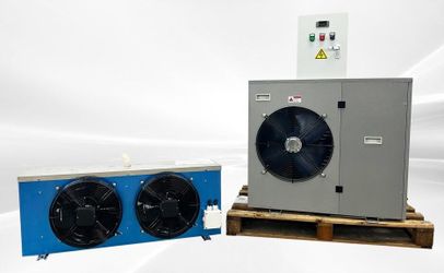 ETL 3 HP walk in freezer condensing Refrigeration System HGZ300