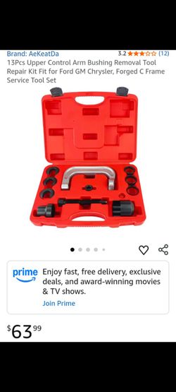 Bushing removal tool kit
