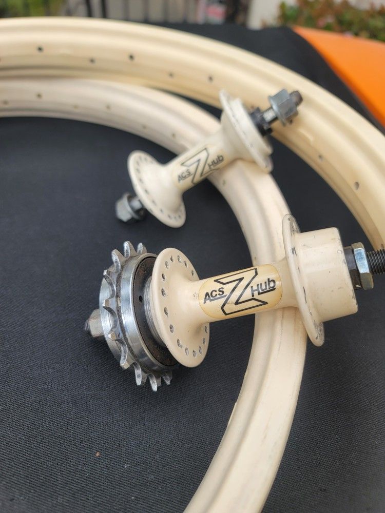 BMX ACS Z Rims and Hubs