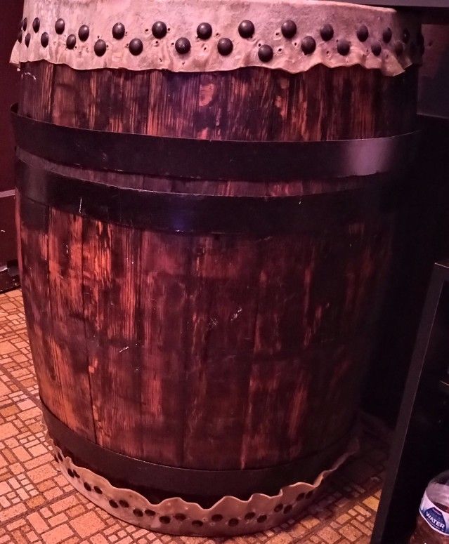 Vintage Barrel Drum