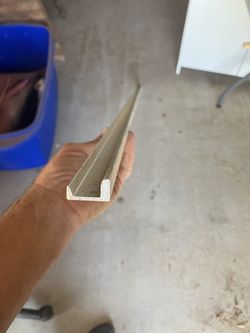 Aluminum Channels 6’ long