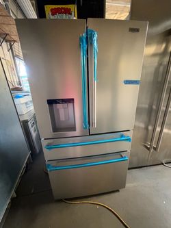 Maytag 4 Door Stainless Steel Refrigerator