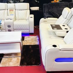 Electric Reclining Livingroom Furniture Couches Sofa Sets 🛋 
