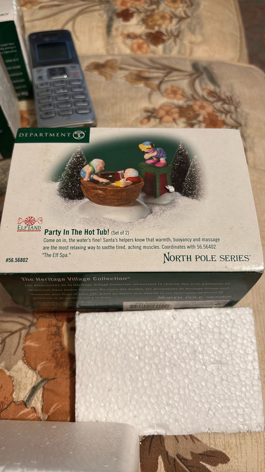 Dept 56. North Pole Series. Party In The Hot Tub.
